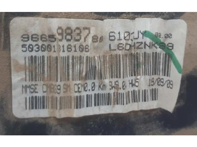 Přístrojová deska  Citroen Berlingo 2010 9665983780  