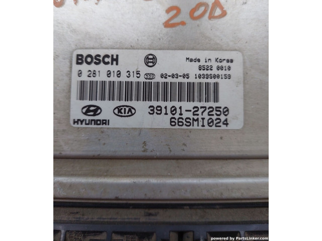 Řídící jednotka 0281010315   Hyundai Santa Fe 2000