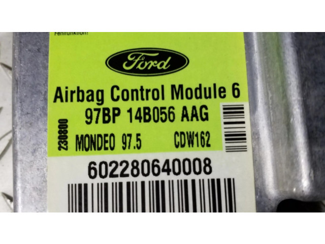 Блок подушек безопасности 97BP14B056AAG, CDW162   Ford Mondeo MK II