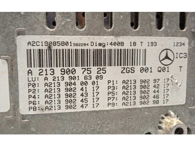 Přístrojová deska  Mercedes-Benz E AMG W210 2019 A2139007525, A2139016309  