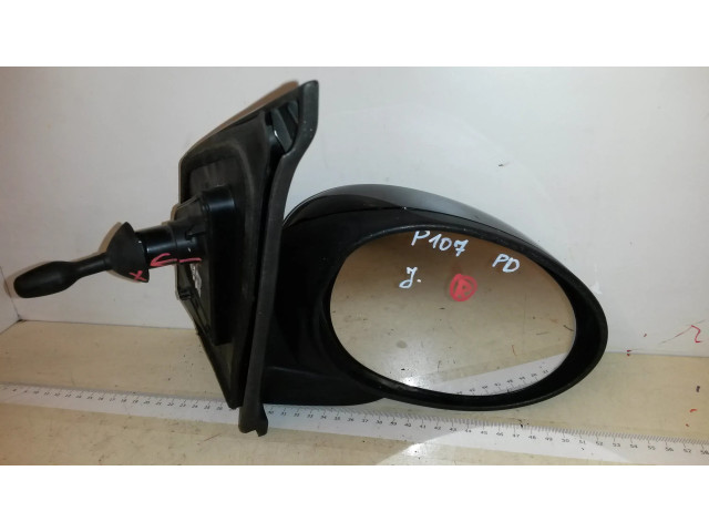 Zpětné zrcátko pravé Peugeot 107 2005  879100H010, EXZ  