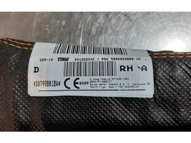 Zpětné zrcátko  Peugeot 308 2020  9805583880  