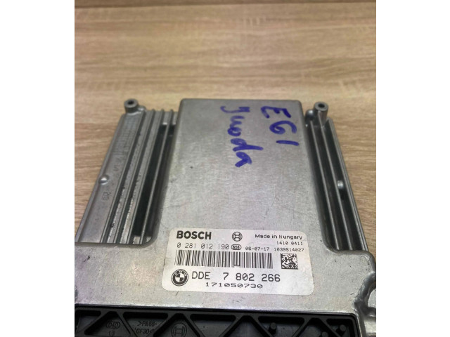 Řídící jednotka 7802266, 6943854   BMW 5 E60 E61 2004