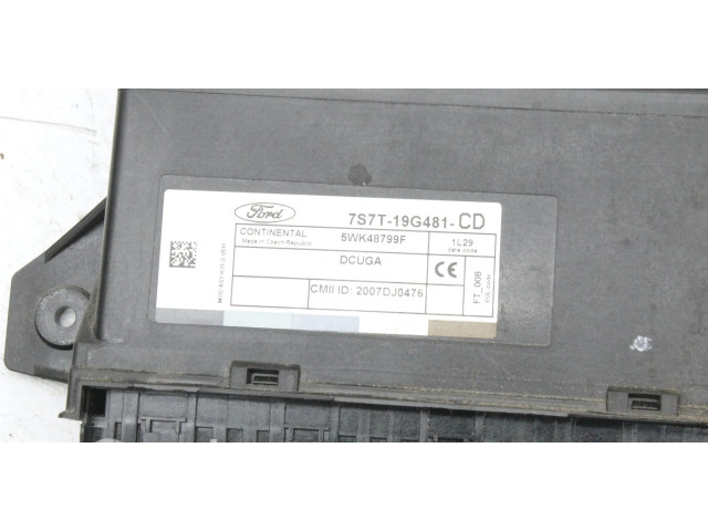 Блок комфорта 7S7T19G481CD   Ford S-MAX   