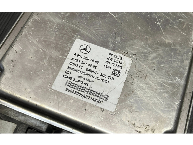 Řídící jednotka A6519007003, A6519014402   Mercedes-Benz GLA W156 2017