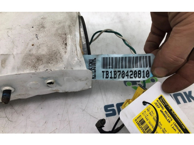 Подушка безопасности пассажира 55314982, 55314982   Jeep Wrangler