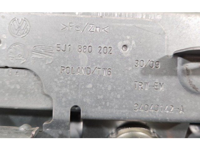 Подушка безопасности пассажира 5J1880202C, IMPRK1447606   Skoda Fabia Mk2 (5J)