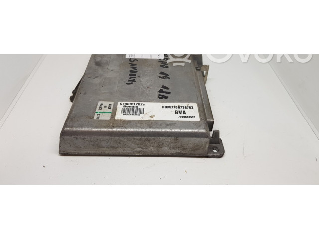 Блок управления двигателя S100811202D, 7700736763   Renault Laguna I
