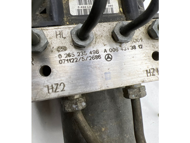 Jednotka ABS 0064313812, 0265235496   Mercedes-Benz A W169 2007