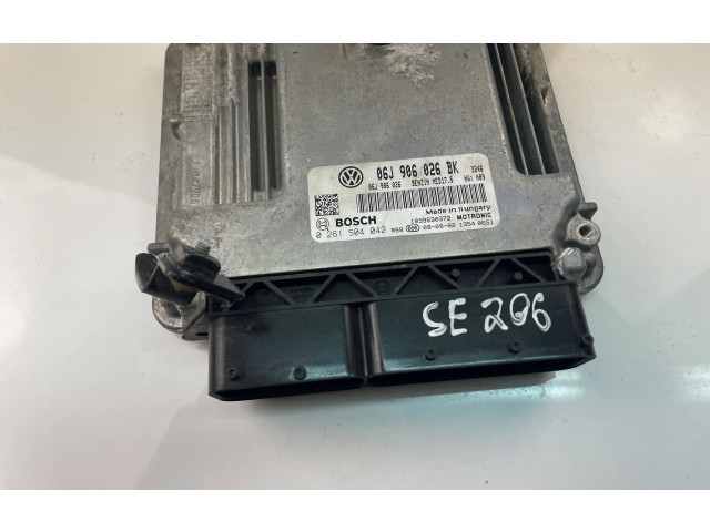 Блок управления двигателем Блок управления 06J906026BK, 0261S04042   Volkswagen Tiguan
