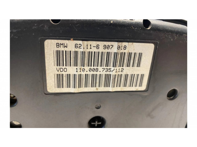 Přístrojová deska  BMW 5 E39 2001 6907018, 62116907018  