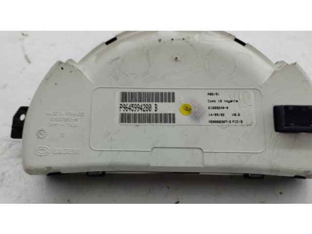 Панель приборов 216672523, P9645994280   Citroen C3       