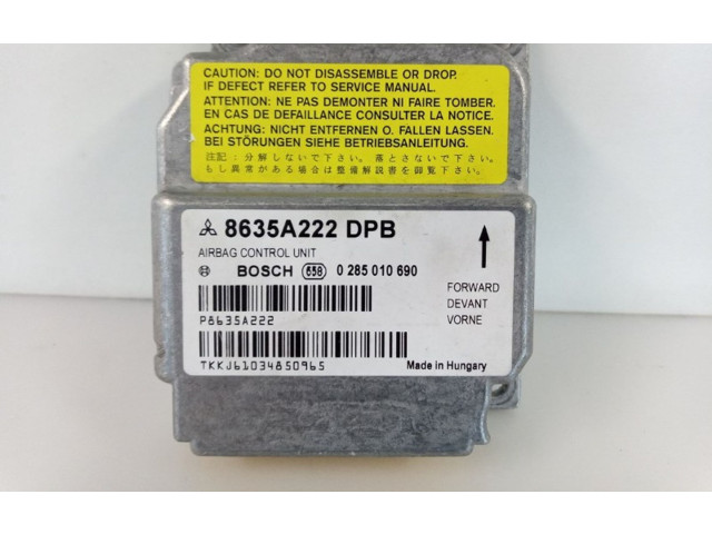 Блок управления надувных подушек 0285010690, 0285010690   Mitsubishi Colt