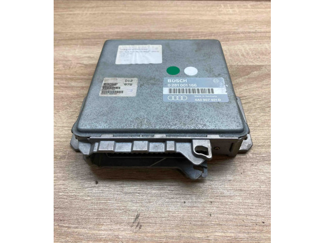 Řídící jednotka 4A0907401D, 0281001166   Audi 100 S4 C4 1990