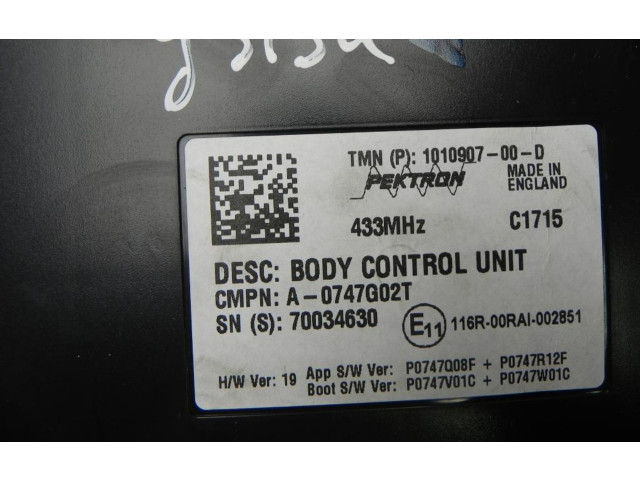 Блок комфорта 101090700D, G3154   Tesla Model S   