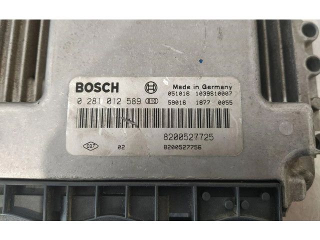Блок управления двигателем ECU    8200527725   Renault Megane II
