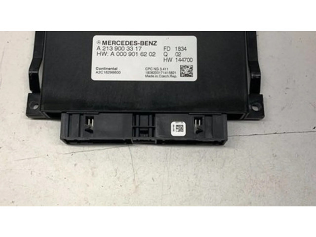 Блок управления A2139003317, 4623RRR   Mercedes-Benz E W213