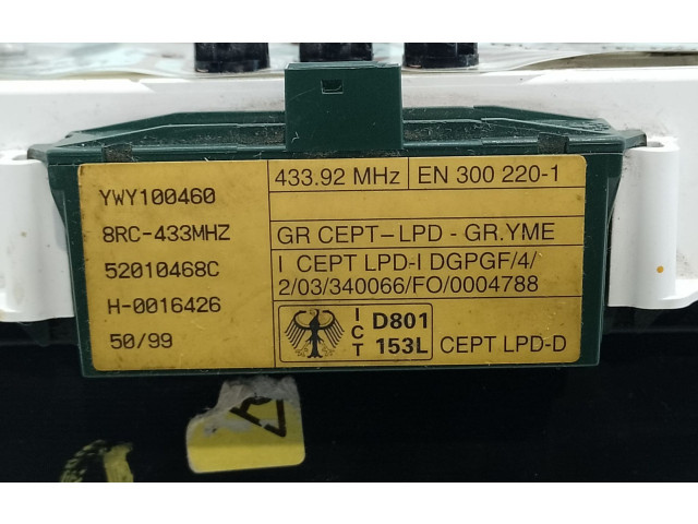 Přístrojová deska  Land Rover Freelander 1998 52010468C, 52010468C  