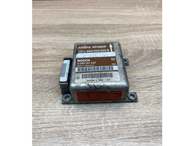 Блок подушек безопасности 8A0959655B, 0285001037   Audi A4 S4 B5 8D