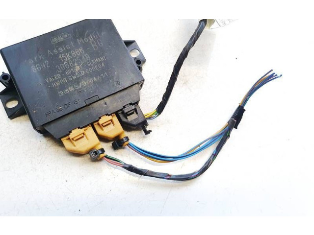 Блок управления парковки 6g9215k866bg, 30682548   Volvo S80 2007