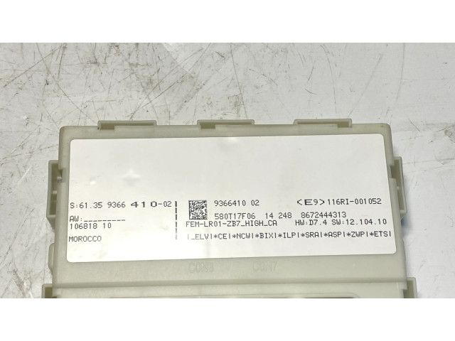 Блок комфорта 9366410, 61359366410   BMW 3 F30 F35 F31   