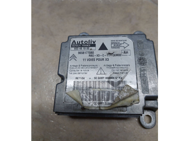 Блок подушек безопасности 9658177080, 603481900   Citroen C5