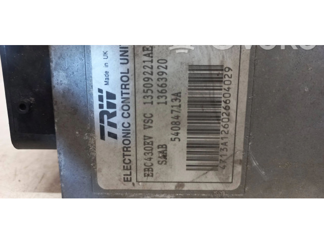 Jednotka ABS 54084713A   Saab 9-3 Ver2 2005