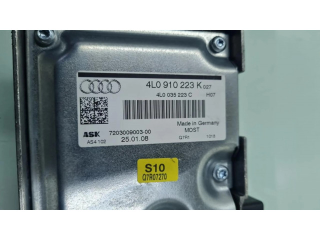 Блок управления двигателя 4L0910223K, MODULOELECTRONICO   Audi Q7 4L