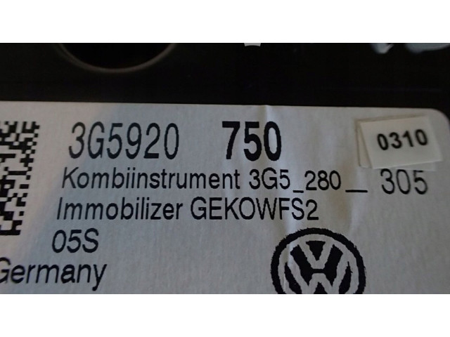 Přístrojová deska  Volkswagen Arteon 2017 3G5920750  