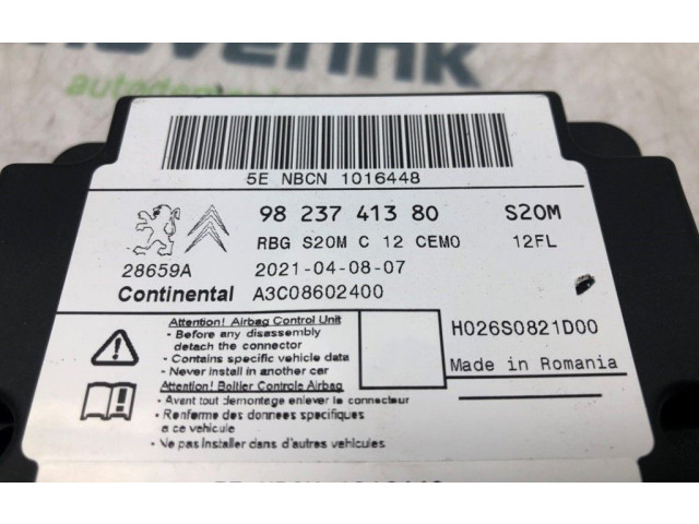 Блок подушек безопасности 1657637780, 1668221380   Peugeot 208
