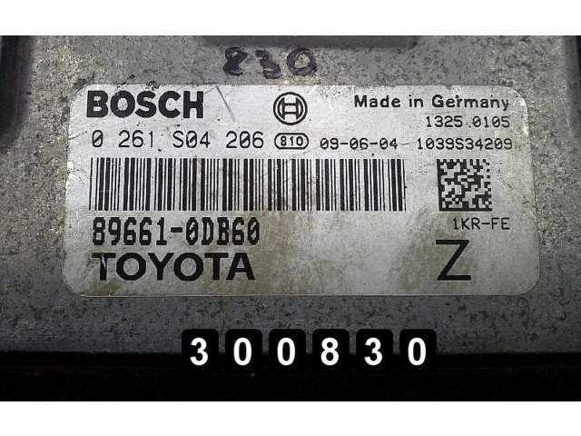 Řídící jednotka 0261S04206   Toyota Yaris 2009