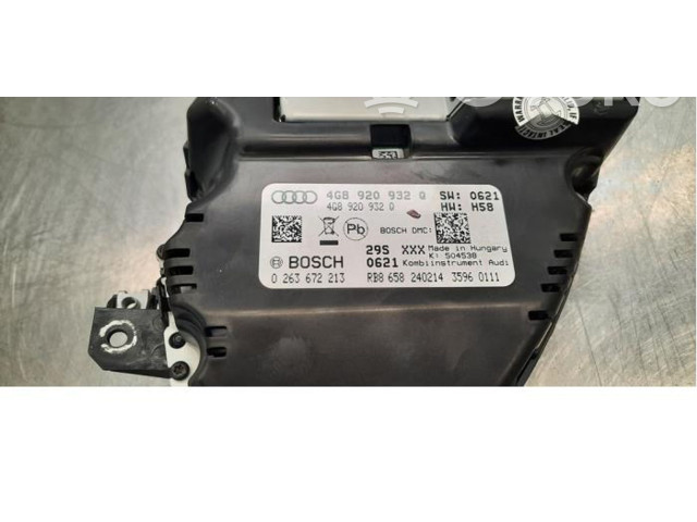 Přístrojová deska  Audi A6 Allroad C7 2014 4G8920932Q  
