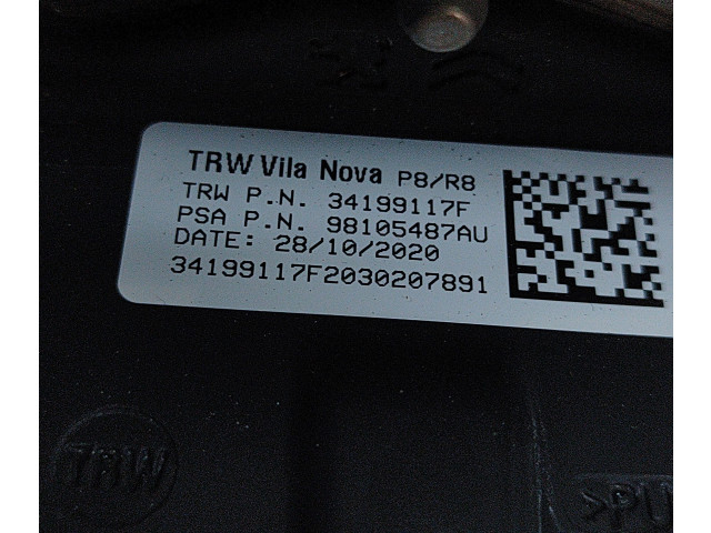 Volant Peugeot 3008 II 2021 98105487AU  