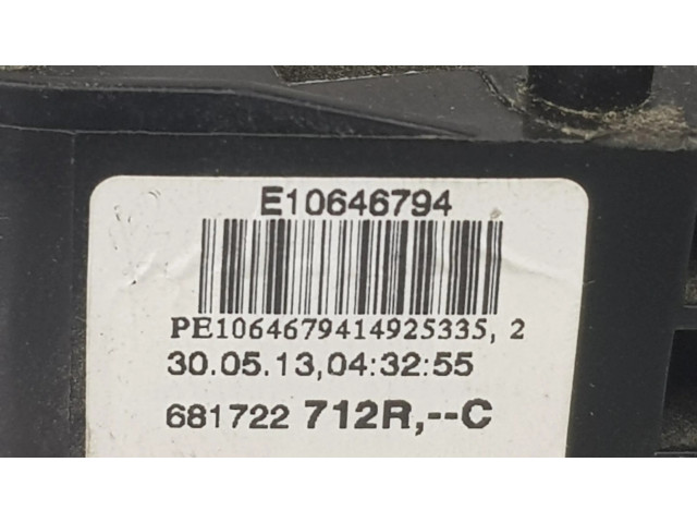 Подрулевой шлейф SRS 681722712R   Dacia Sandero