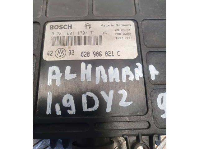 Řídící jednotka 0281001170, 028906021C   Seat Alhambra (Mk1) 1999