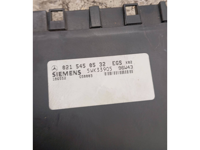 Блок управления коробкой передач 0215450532, 5WK33905   Mercedes-Benz C W203
