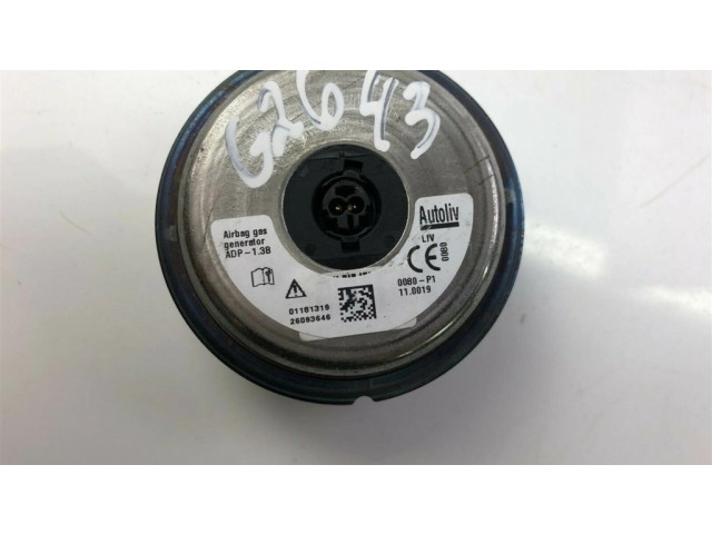 Блок подушек безопасности 0080P1110019, G2643   Peugeot 208