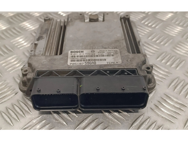 Блок управления двигателя 0281013845, 1039S20427   Jeep Patriot