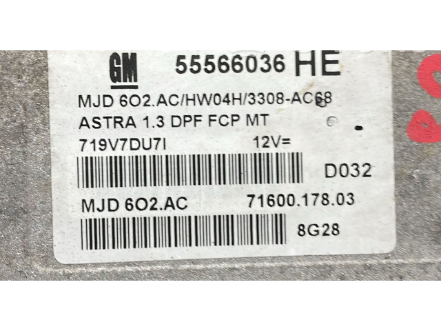 Řídící jednotka    Opel Astra H 2008