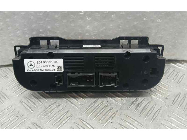 Блок управления климат-контролем 2049009104, A2C53290189   Mercedes-Benz C W202
