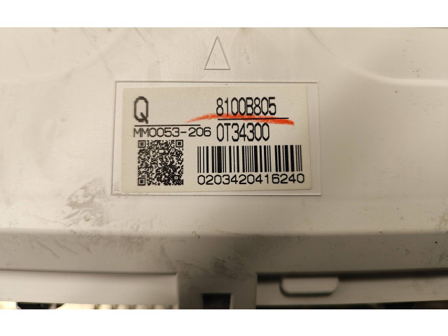Přístrojová deska  Peugeot 4008 2013 8100B805, 0T34300  