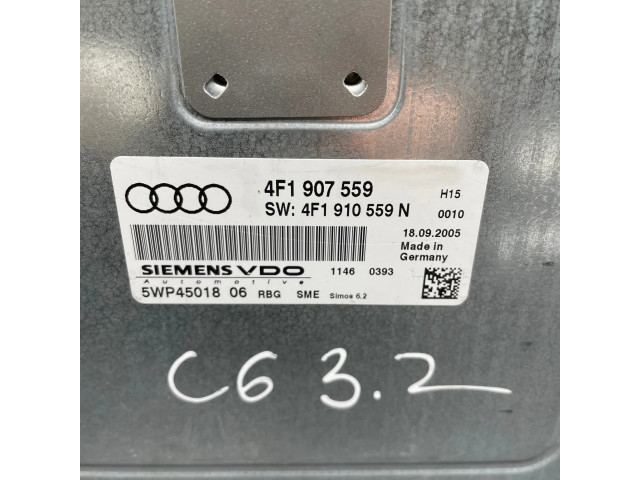 Блок управления двигателя 4F1907559, 4F1910559N   Audi A6 S6 C6 4F