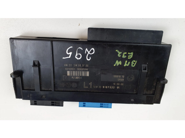 Блок комфорта 10681810, 6135918753301   BMW 3 E92 E93   