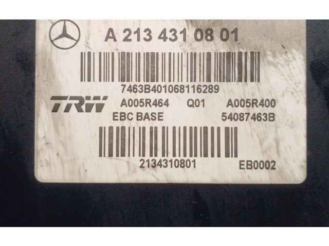 Jednotka ABS A2134310801, A2134314001   Mrcedes-Benz E AMG W213 2016