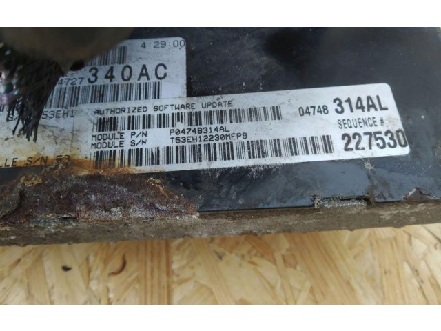 Řídící jednotka 04748314AL   Chrysler Pacifica 2004