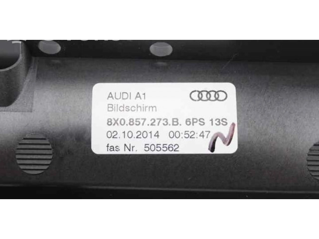 Дисплей    8X0857273B   Audi A1