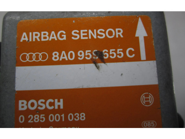 Блок подушек безопасности 8A0959655C, 0285001038   Audi A6 S6 C4 4A