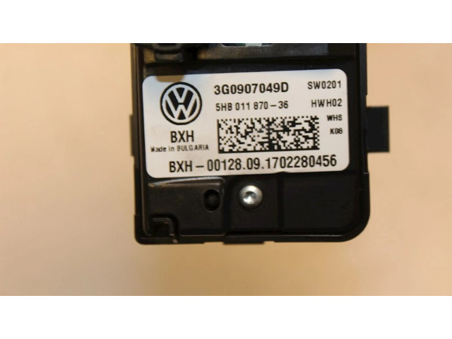 Блок управления климат-контролем 3G0907049D, 3G0907049D   Volkswagen Cross Touran II