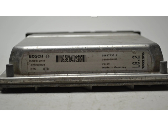 Řídící jednotka 30637733A, 0281011078   Volvo V70 2006