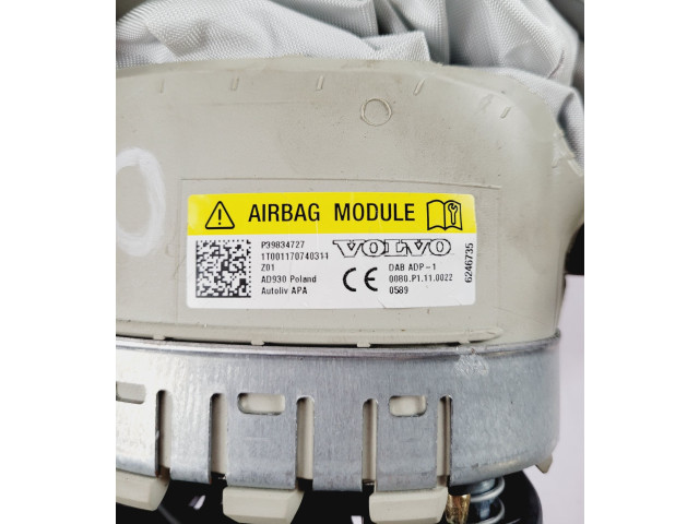 Подушка безопасности водителя 39834727   Volvo S90, V90